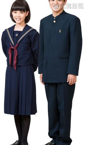 日本梅光中学校高等学校校服制服照片图片